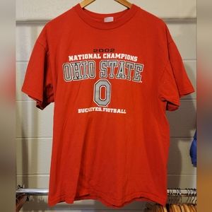 Size L-Vintage 2002 Ohio State National Championship Shirt